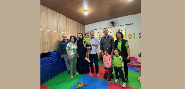 Hashioka entrega R$ 50 mil em emenda à Creche Shalon em Nova Andradina